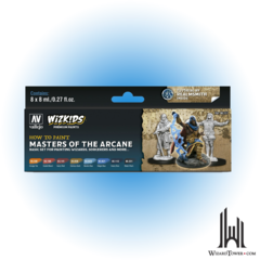 WIZKIDS PREMIUM PAINT SET MASTERS OF THE ARCANE